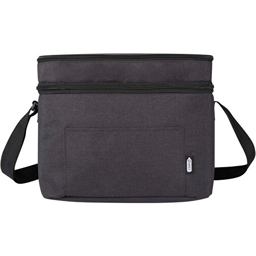 Tundra GRS RPET Kühltasche 13L , Heather Charcoal, GRS zertifiziertes recyceltes Polyester, 30,00cm x 25,00cm x 20,00cm (Länge x Höhe x Breite), Bild 3