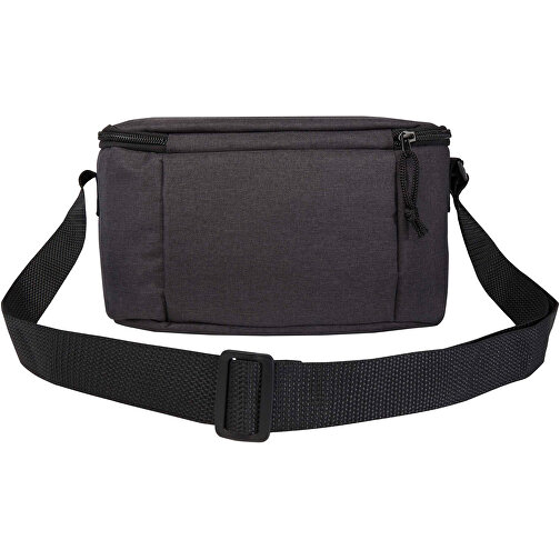 Tundra GRS RPET Kühltasche Für 6 Dosen 5L , Heather Charcoal, GRS zertifiziertes recyceltes Polyester, 25,00cm x 14,50cm x 15,50cm (Länge x Höhe x Breite), Bild 4