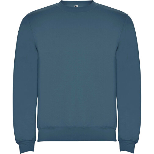 Clasica Sweatshirt Mit Rundhalsausschnitt Unisex , Storm blue, Strick 50% Baumwolle, 50% Polyester, 280 g/m2, 2XL, , Bild 1