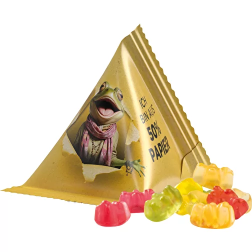 Tétraèdre 15 g, gomme aux fruits formes standard, Image 1