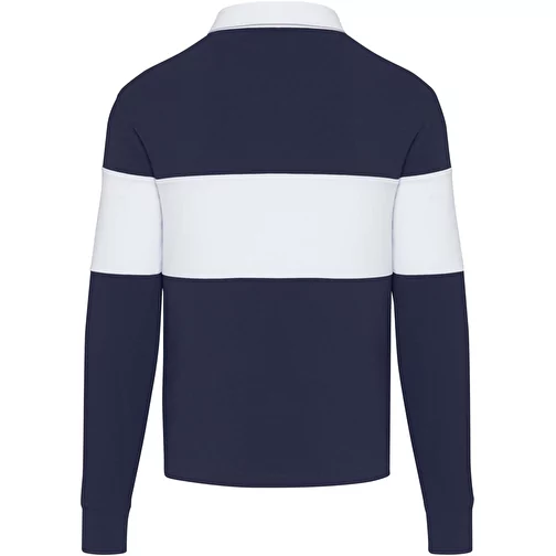 Sweatshirt de rugbyen coton organique Clyde unisexe, Image 3