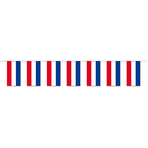 Flaggkedja av papper med statligt tryck 'Nederländerna', Bild 1