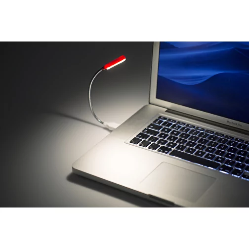 Lampka do laptopa wykonana z ABS i metalu Lola, Obraz 3