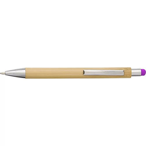 Bambusowe i plastikowe biro Claire, Obraz 1