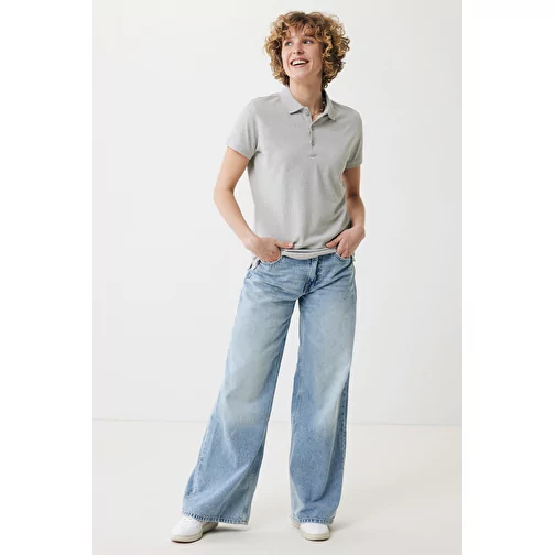 Iqoniq Yosemite Polo piqué pour femmes en coton rec., heather grey, Image 4