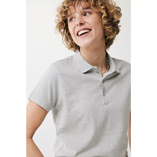 Iqoniq Yosemite Polo piqué pour femmes en coton rec., heather grey, Image 8