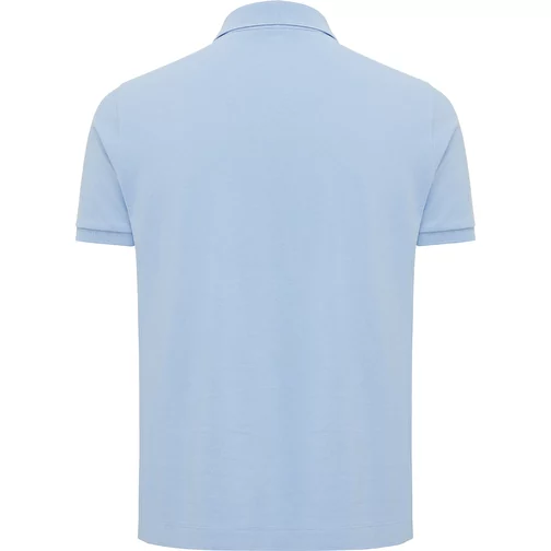 Polo Iqoniq Yosemite in piqué di cotone riciclato, blu cielo, Immagine 2