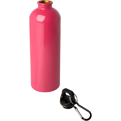 Gourde en acier inoxydable à simple paroi Oregon 750 ml, certifiée RCS, avec mousqueton, Image 4