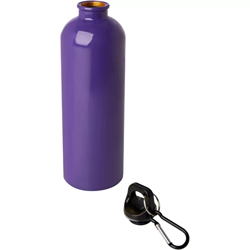Gourde en acier inoxydable à simple paroi Oregon 750 ml, certifiée RCS, avec mousqueton, Image 4