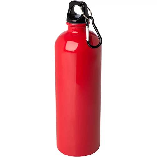 Gourde en acier inoxydable à simple paroi Oregon 750 ml, certifiée RCS, avec mousqueton, Image 1