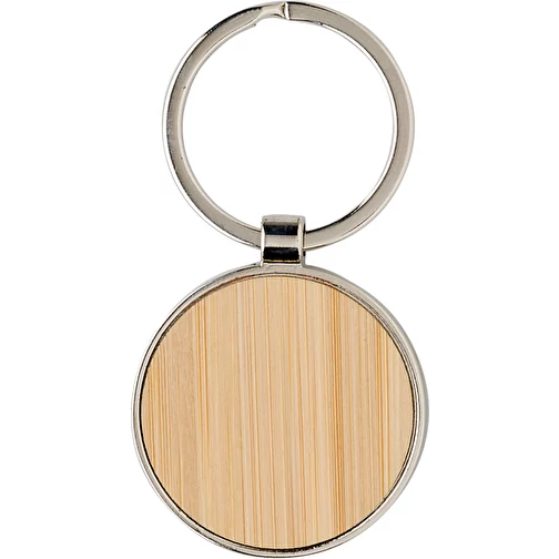 Porte-clés en bambou et métal Tillie, Image 1