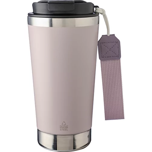 Mug isotherme en acier inoxydable recyclé Kayla, Image 1