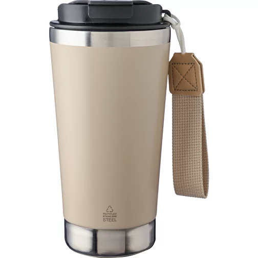 Mug isotherme en acier inoxydable recyclé Kayla, Image 1
