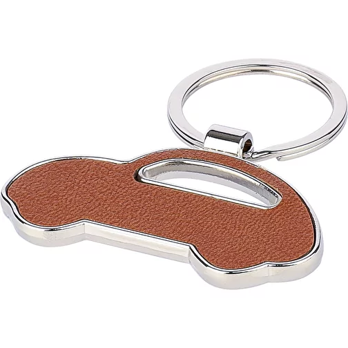 Porte-clé en cuir recyclé Joan, Image 2