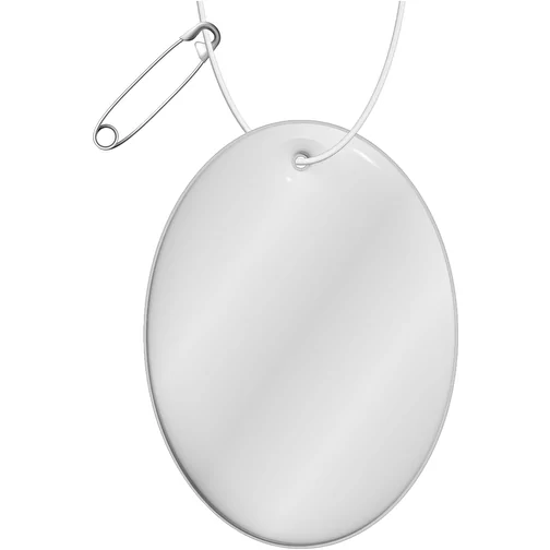 RFXT H-16 Pendentif ovale en PVC léger et réfléchissant, Image 1