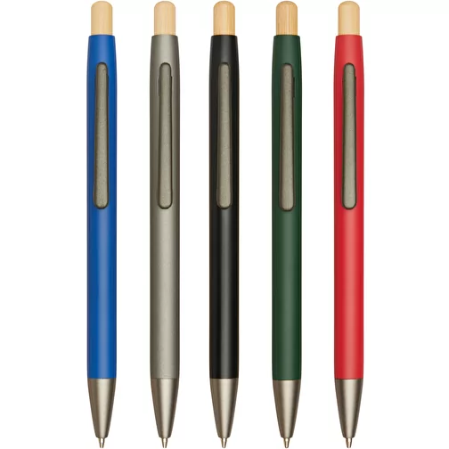 Stylo à bille en aluminium BAMBOO PUSHER, Image 5