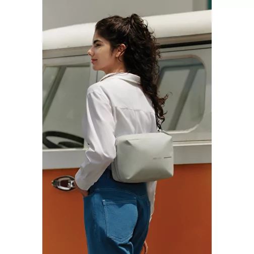 Urban sac à bandoulière hydrofuge, blanc cassé, Image 4