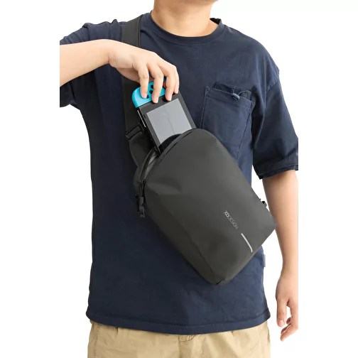 Urban sling-bag hydrofuge, noir, Image 17