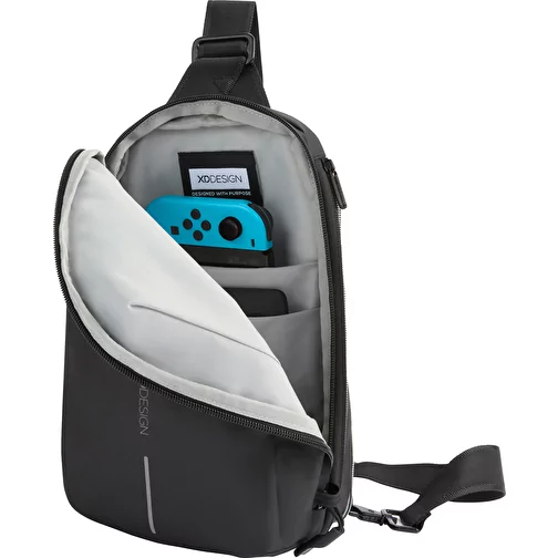Urban sling-bag hydrofuge, noir, Image 8