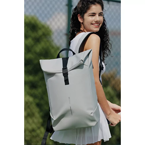 Urban sac à dos imperméable Flap-Top, blanc cassé, Image 7