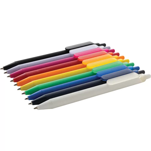 Stylet Tide Smooth Touch en ABS recyclé certifié GRS, noir, Image 6