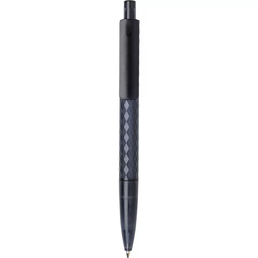 X3 Stylo Frosted en PC recyclé GRS, bleu marine, Image 2