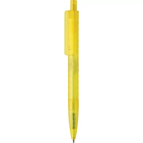 X3 Stylo Frosted en PC recyclé GRS, jaune, Image 1