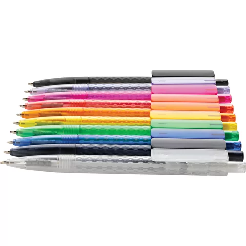 X3 Stylo Frosted en PC recyclé GRS, rouge, Image 5