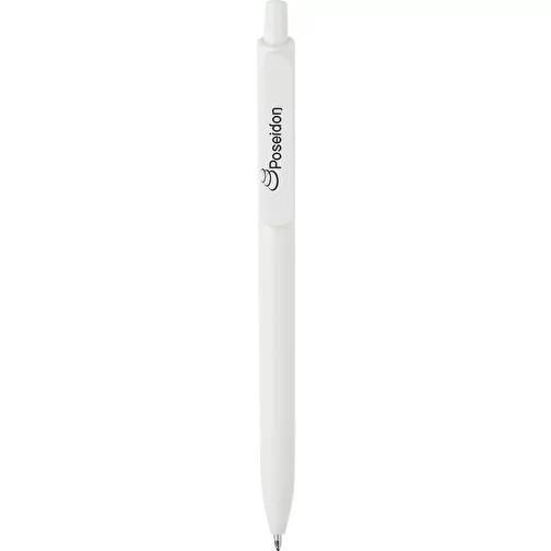 Stylo Botl en ABS recyclé certifié GRS, blanc, Image 4