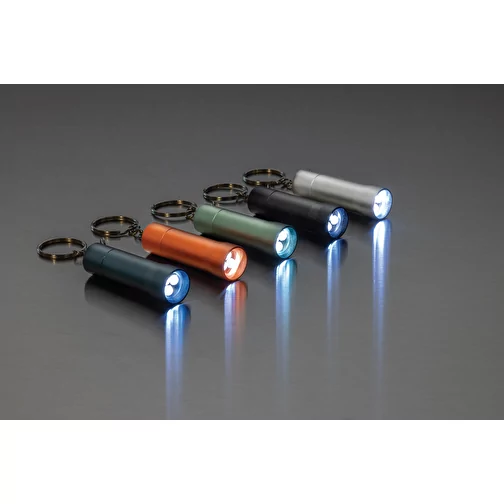 Flash lampe de poche porte-clés en aluminium RCS rec., noir, Image 8