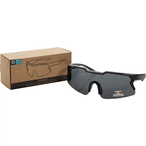 SproShield RCS lunettes de sport avec verres polarisés, noir, Image 10