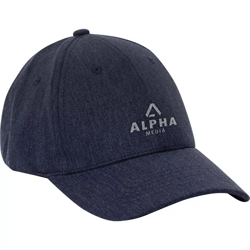Casquette Milo AWARET 6-Panel-Heather, bleu marine, Image 6