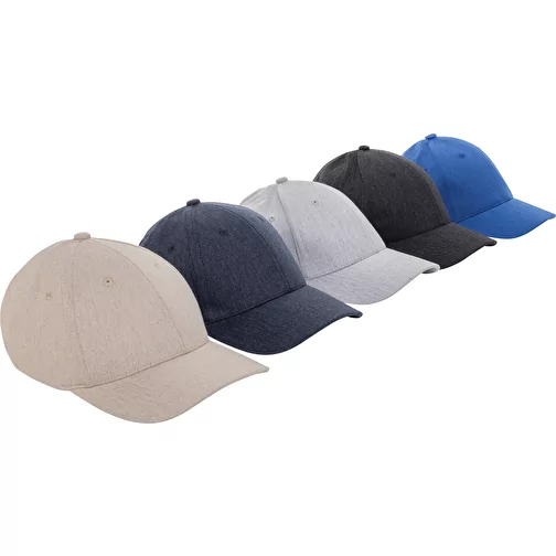 Casquette Heather 6 panneaux Milo AWARET, noire, Image 7
