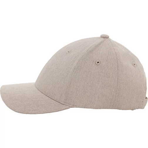 Casquette Milo AWARET 6-Panel Heather, blanc cassé, Image 4