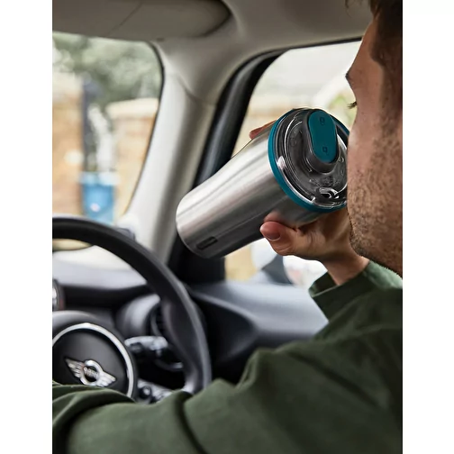 Black+Blum mug de voyage isolé 600ml, turquoise, Image 15