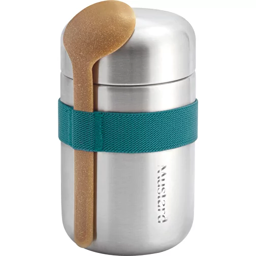 Flasque alimentaire Black+Blum 400ml, turquoise, Image 5