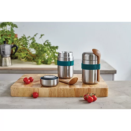 Flasque alimentaire Black+Blum 400ml, turquoise, Image 6