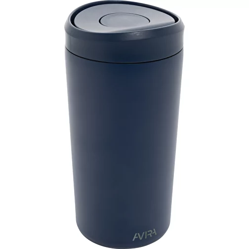 Avira Alix gobelet clic en acier RCS rec. 400ml, bleu marine, Image 1