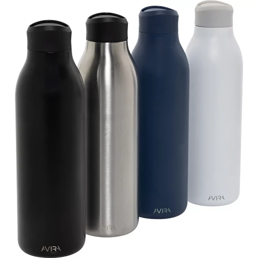 Bouteille d\'eau Avira Alok 600ml en acier RCS rec. 360, argenté, Image 8
