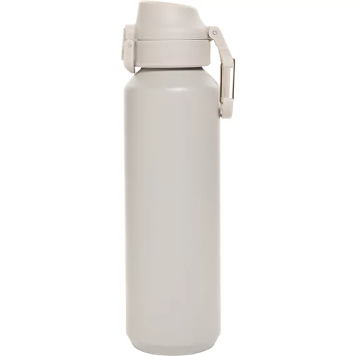 Via RCS Re-Steel Bouteille de sport avec bouchon, 600ml, beige, Image 3