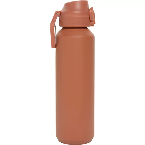 Via RCS Re-Steel Bouteille de sport avec bouchon, 600ml, orange, Image 5