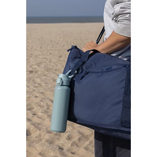 Via RCS Re-Steel Bouteille de sport avec bouchon, 600ml, vert, Image 12