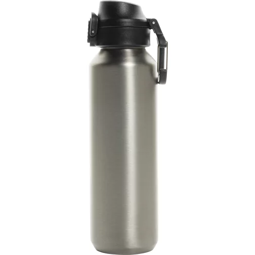 Via RCS Re-Steel Bouteille de sport avec bouchon, 600ml, argent, Image 3