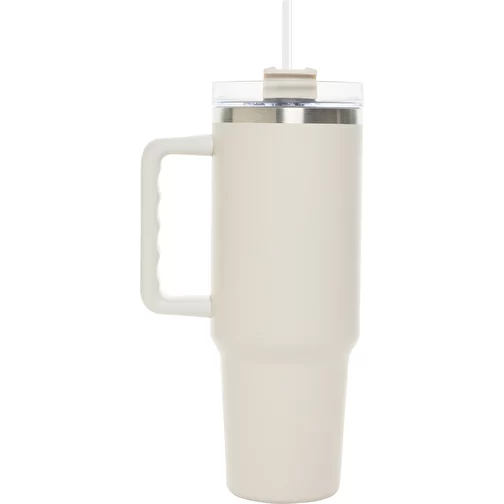 Gobelet Peakflow en acier inoxydable recyclé RCS 1200ml, gris, Image 4