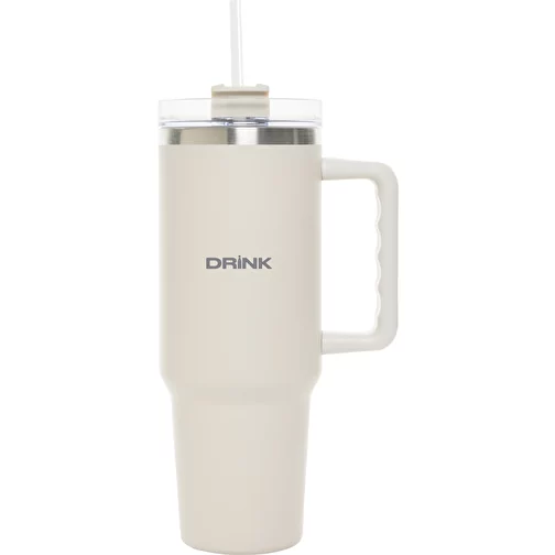 Gobelet Peakflow en acier inoxydable recyclé RCS 1200ml, gris, Image 7