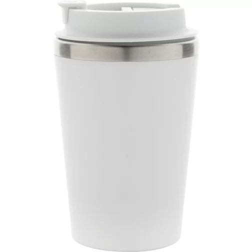 Gobelet Java 350ml double paroi en PP recyclé RCS, blanc, Image 6