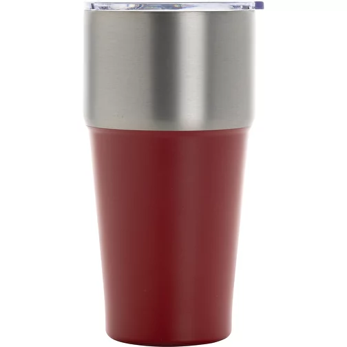 Gobelet Fluid en acier recyclé certifié RCS, 500ml, rouge, Image 4