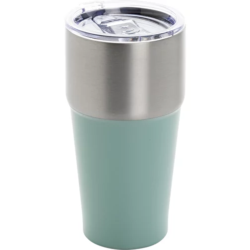 Gobelet Fluid en acier recyclé certifié RCS, 500ml, vert, Image 1