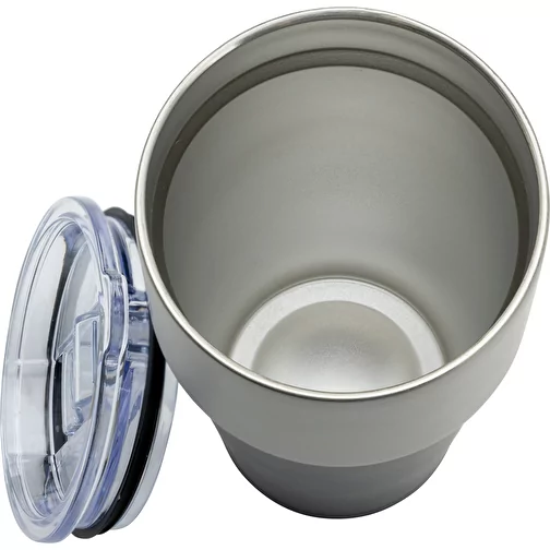 Gobelet Fluid en acier recyclé certifié RCS, 500ml, noir, Image 6