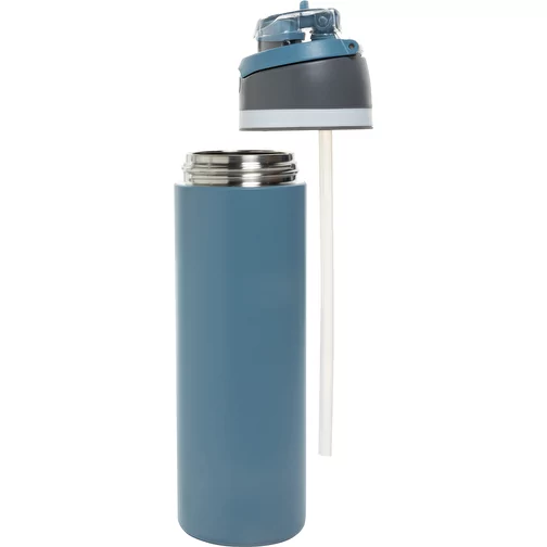 Bouteille refermable Omni Sip en RCS-reSteel, 700ml, bleu, Image 10